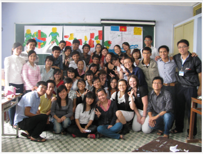 Exchange among students 2011 (Hue UMP - QUT)
